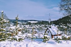 Blick auf das verschneite Hinterzarten (© Bill Ernest-fotolia.com)